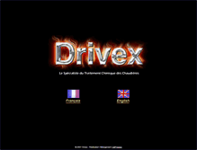 Tablet Screenshot of drivex.fr